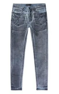 PURPLE BRAND Foil Jeans Indigo/Black