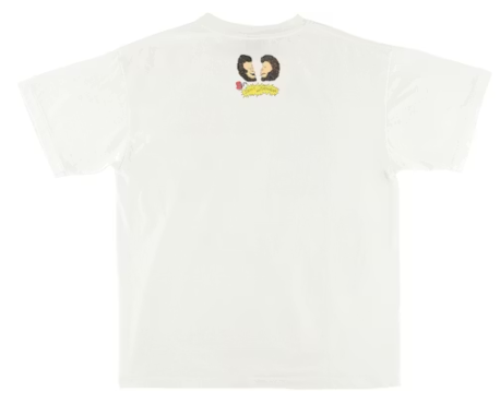 BAPE x Saint Mxxxxxx Heaven and Hell Tee Vintage White