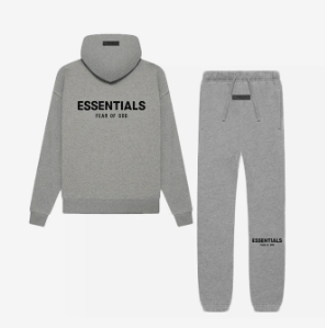 Fear of God Essentials Sweatsuit Dark Oatmeal