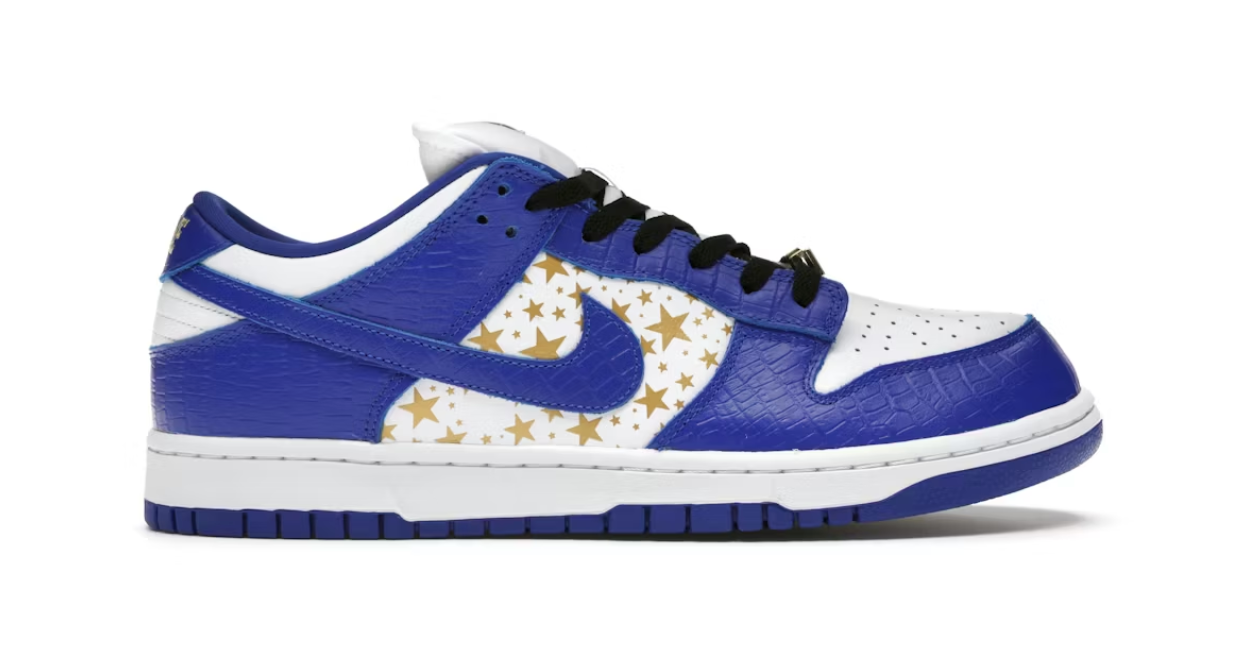 Nike SB Dunk Low Supreme Stars Hyper Royal (2021)