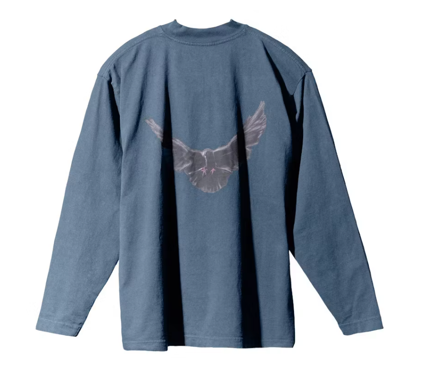 Yeezy Gap Dove Longsleeve Tee Dark Blue