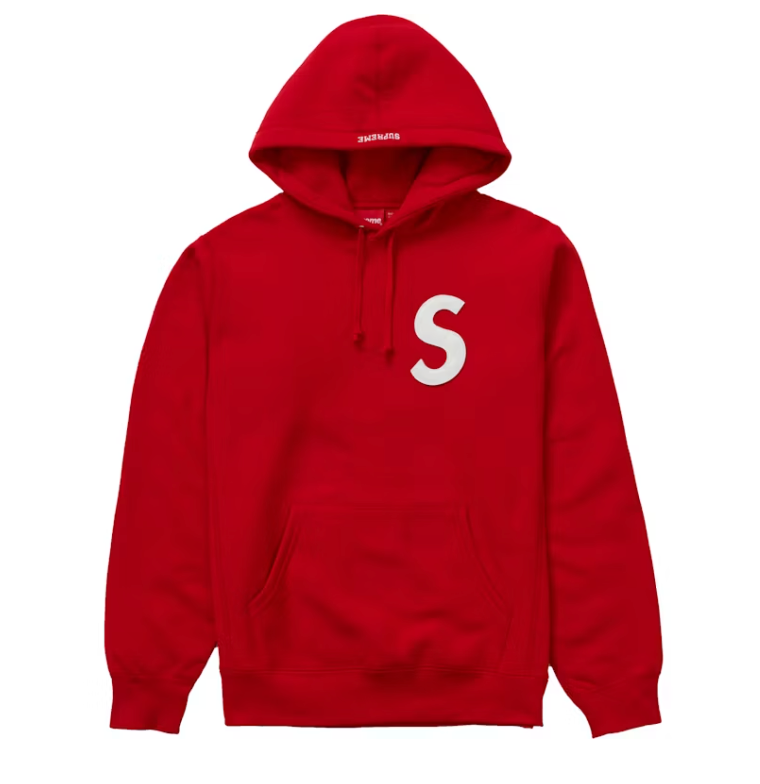 Supreme S Logo Hooded Sweatshirt (SS20) Red