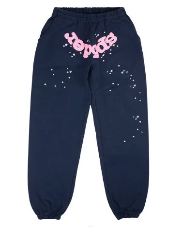 Sp5der Atlanta Sweatpants Navy
