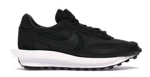 Nike LD Waffle sacai Black Nylon