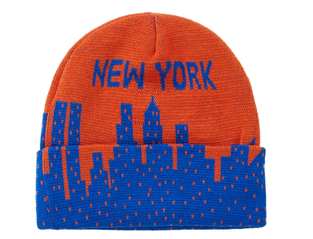 Supreme New York Beanie Dark Orange
