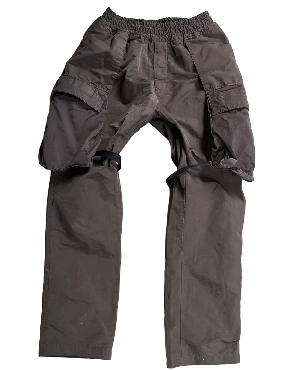1017 Alyx 9SM Studios Holster Brown Nylon Cargo Pants
