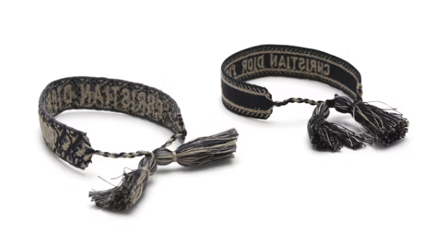 Dior Set of J'aDior Bracelets Woven Navy