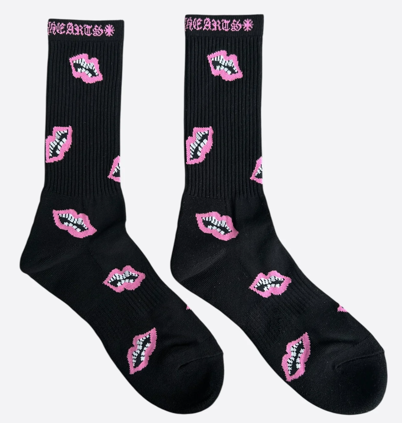 Chrome Hearts Matty Boy Chomper Socks Pink