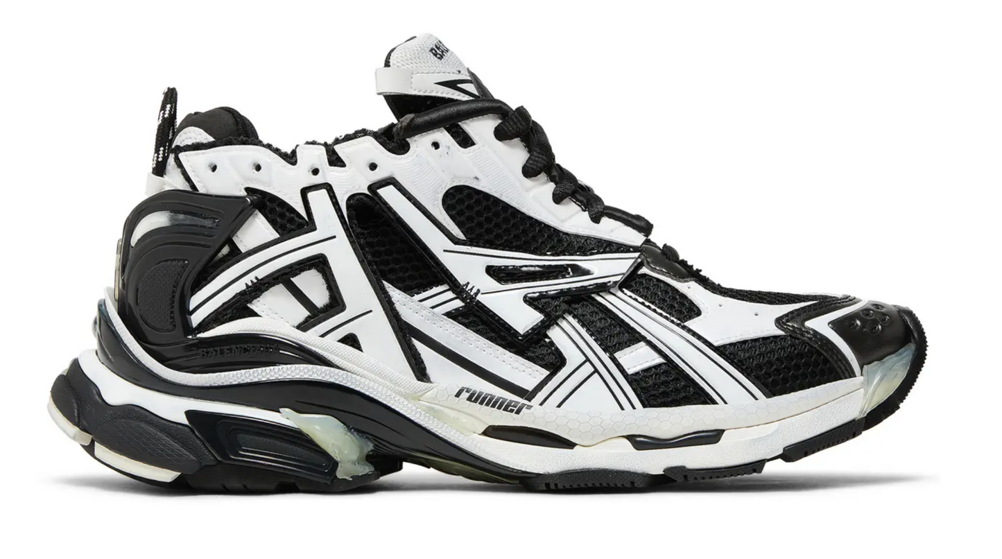 Balenciaga Runner Sneaker Black White