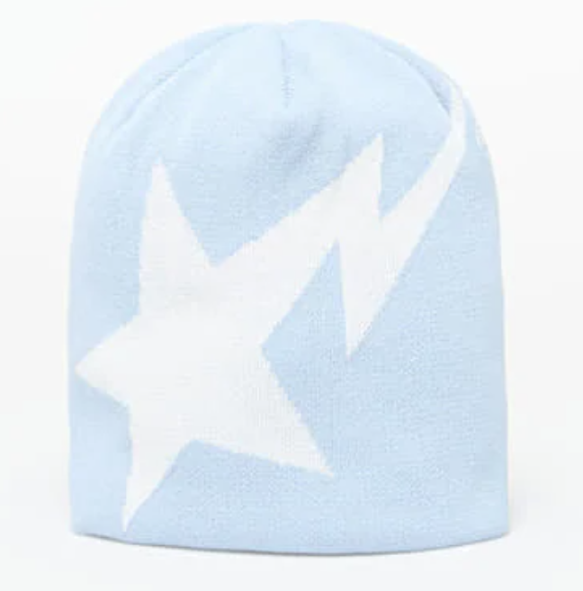 Bape Sta Knit Beanie Sax