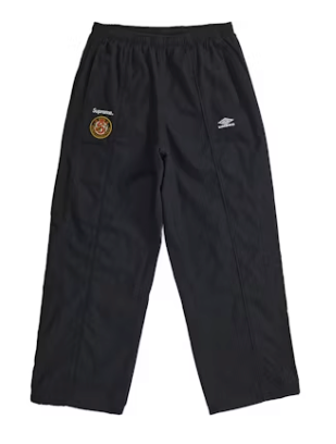 Supreme Umbro Cotton Ripstop Track Pant (SS26) Black