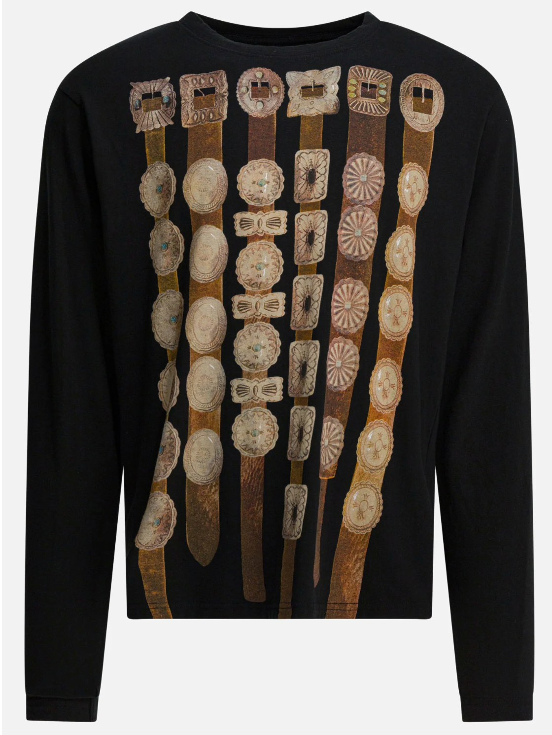 Kapital Curtain Concho Longsleeve Black