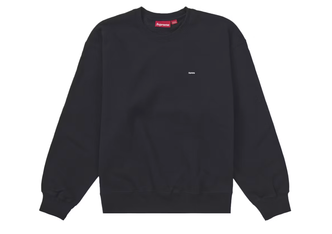 Supreme Small Box Crewneck (FW24) Black
