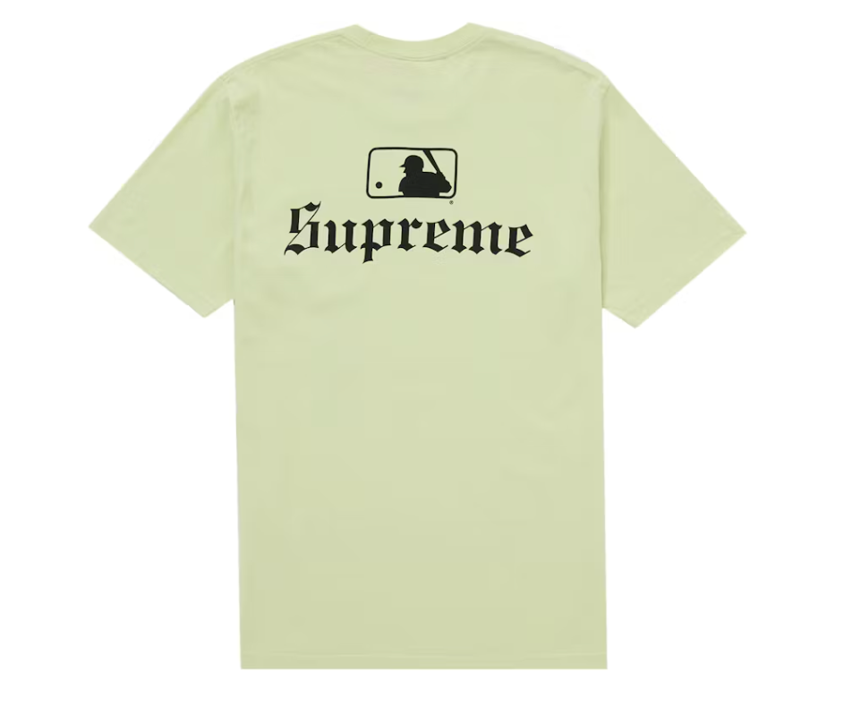 Supreme MLB Teams NY Tee Pale Mint