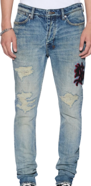 Ksubi Van Winkle Bleu Monday Repair