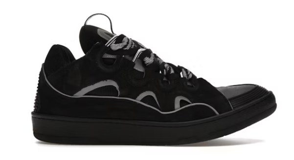 Lanvin Curb Sneaker Black Grey
