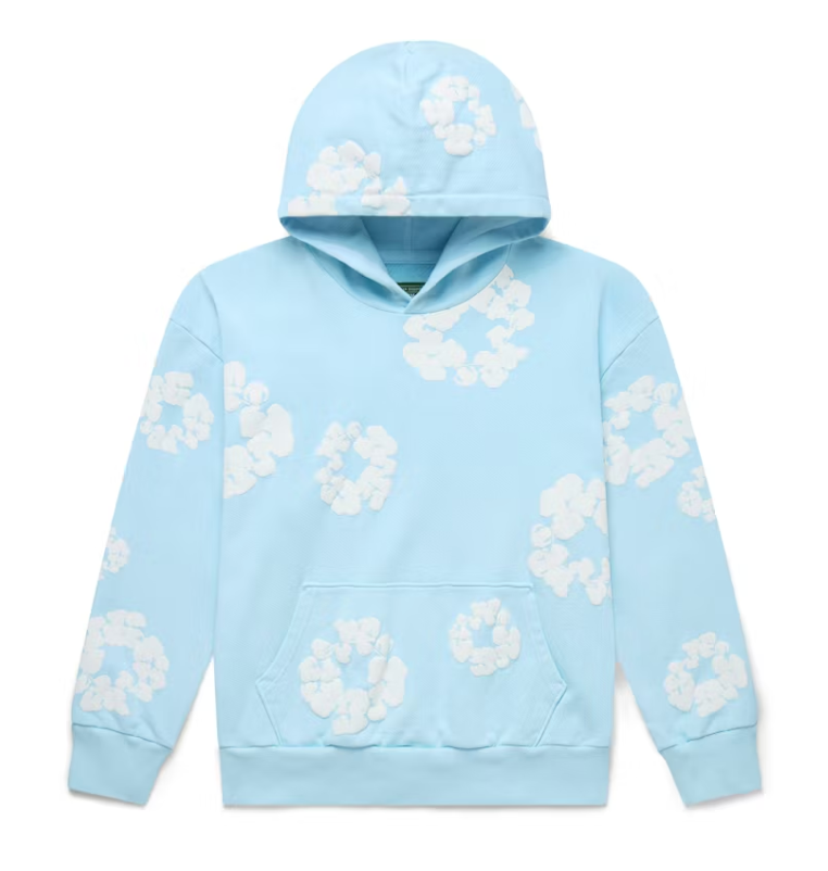 Denim Tears The Cotton Wreath Sweatshirt Powder Blue
