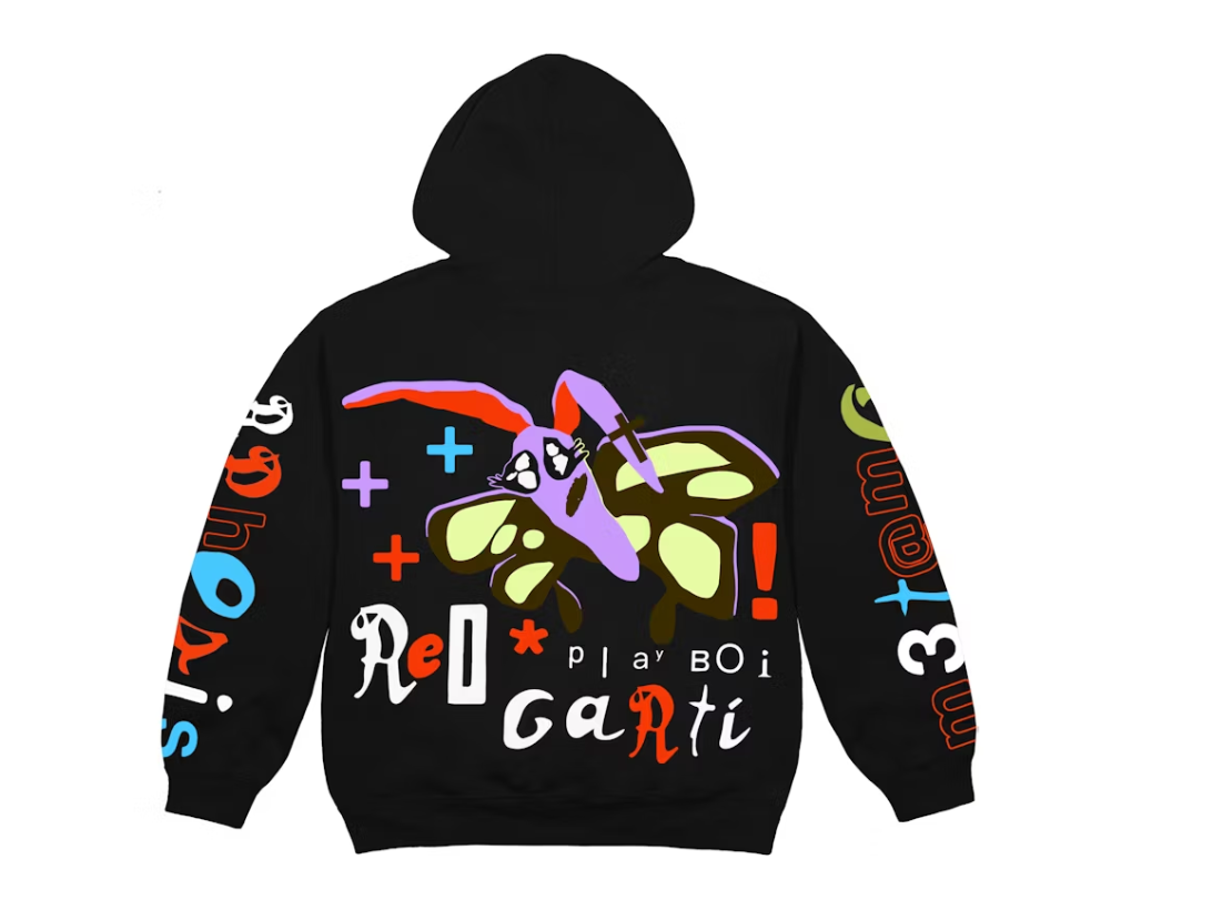 Playboi Carti x CPFM 4 WLR M3tamorphosis Hoodie Black