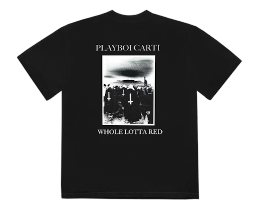 Playboi Carti New Maps Of Hell Tee Black