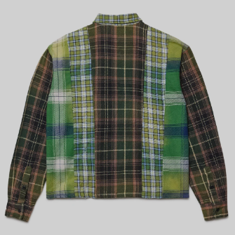 Vale Forever Frankenstein Flannel Olive Brown