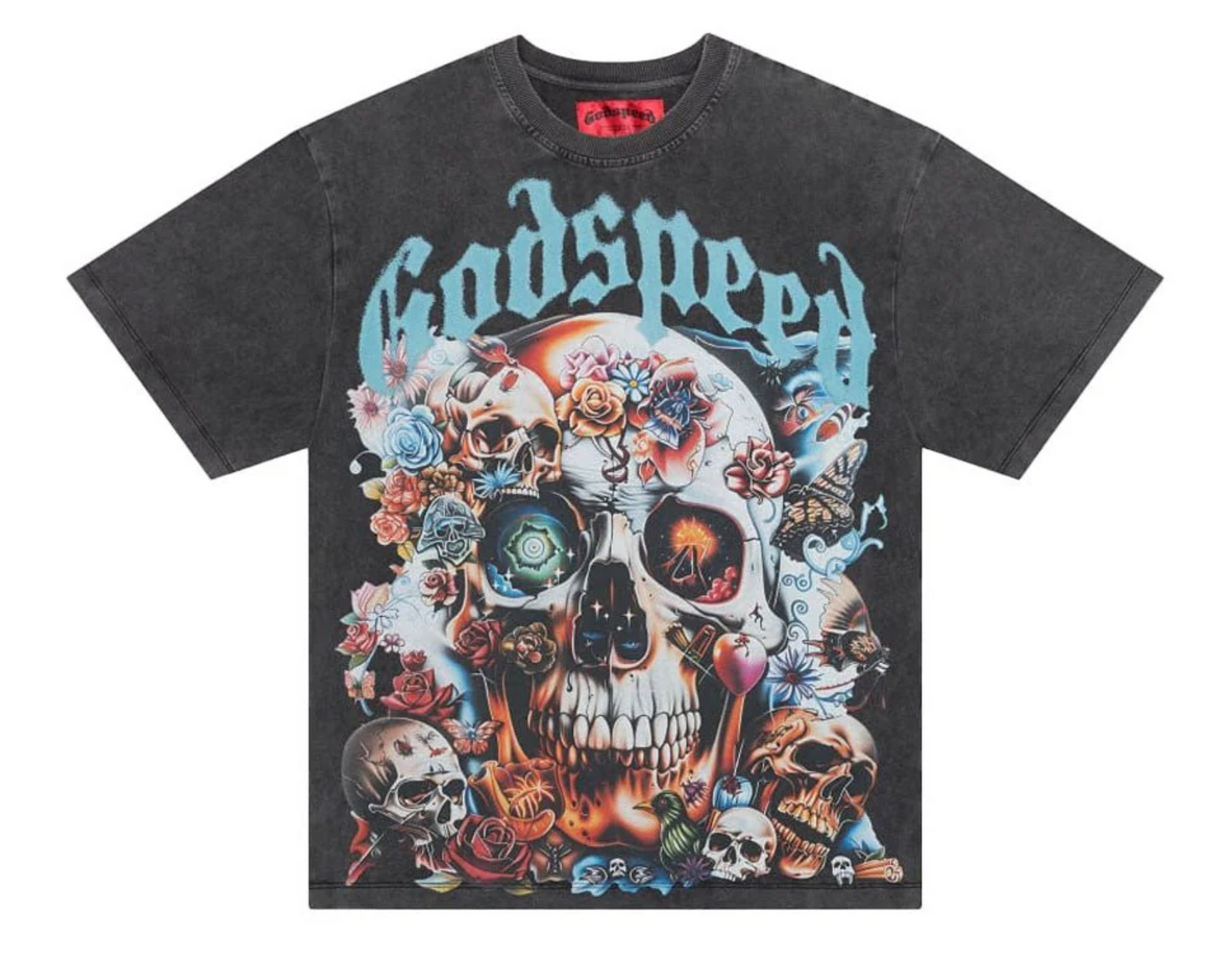 Godspeed Eternal Dream Tee Grey Wash