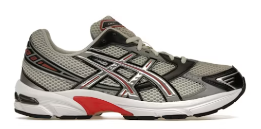 ASICS Gel-1130 Smoke Grey Pure Silver Red