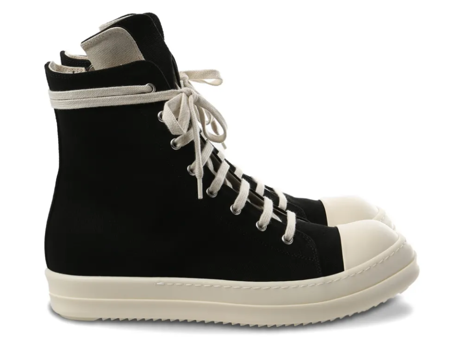 Rick Owens DRKSHDW Nylon High Black Milk