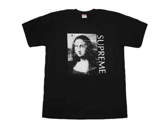 Supreme Mona Lisa Tee Black