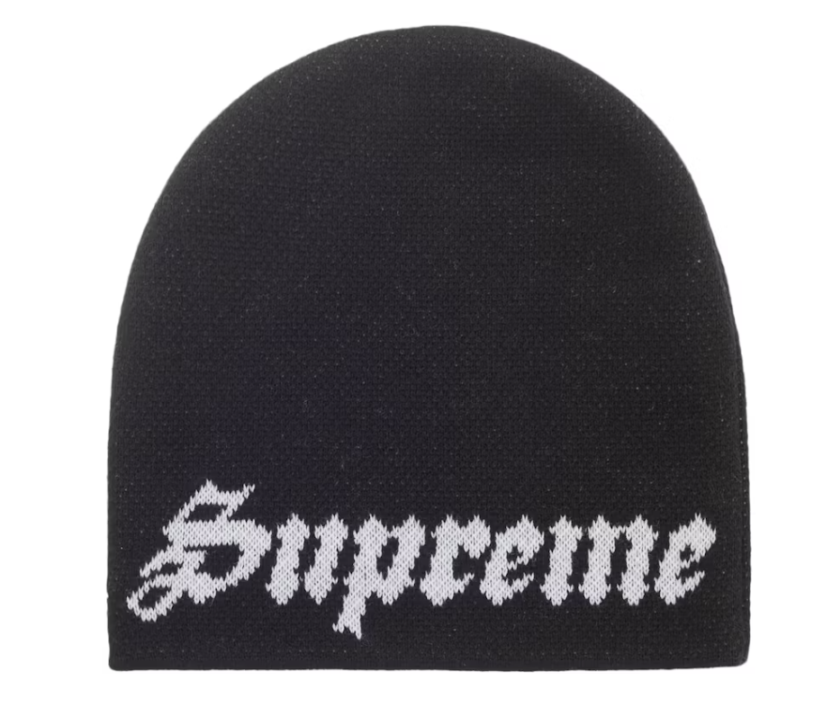 Supreme New Era Ghostface Beanie Black