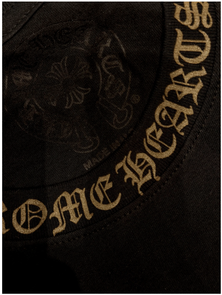Chrome Hearts Neck Logo Pocket T-Shirt Black Army Green
