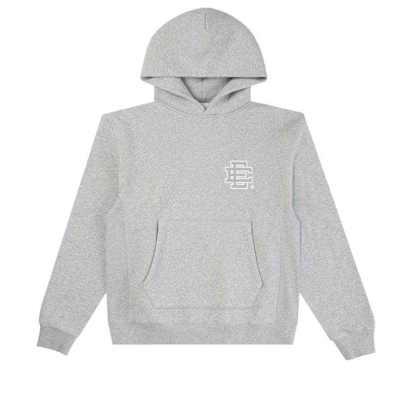 Eric Emanuel EE Basic/Core Hoodie (FW25) Heather Grey/Grey