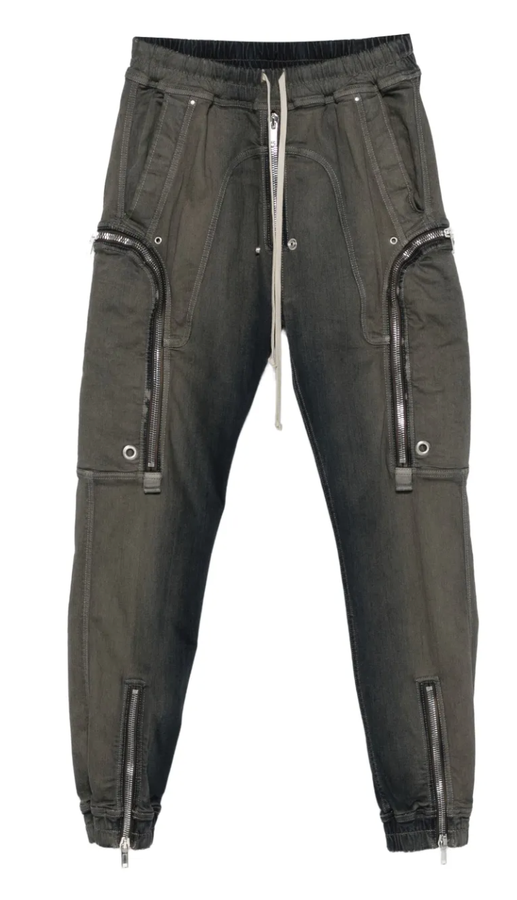 Rick Owens Bauhaus Cargo Pants Darkdust Degrade