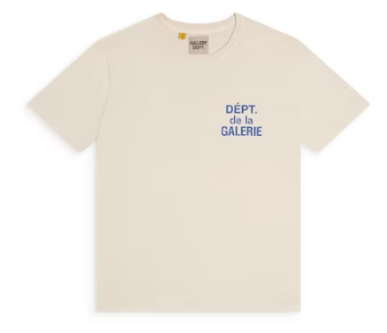 Gallery Dept. French Tee Cream Blue