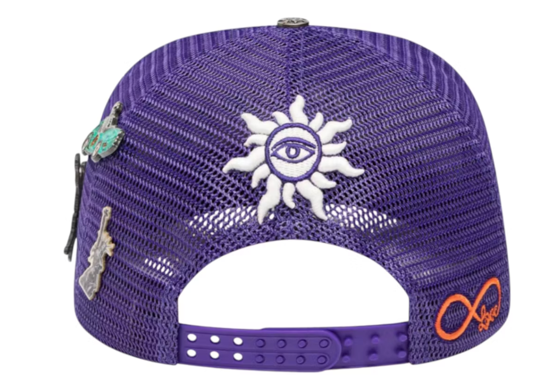 Godspeed GS Forever Trucker Hat Purple/Green