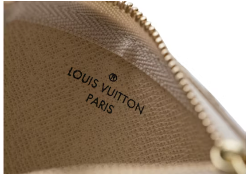 Louis Vuitton Key Pouch Damier Azur White/Blue
