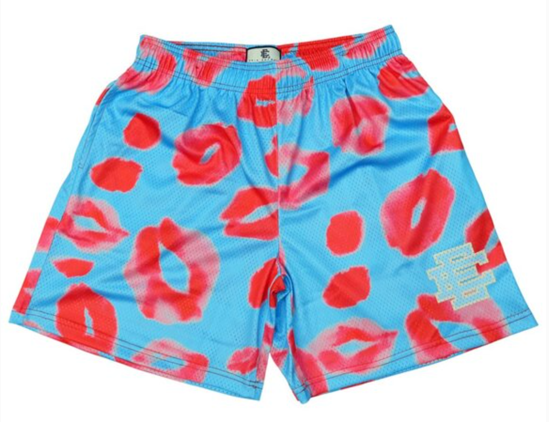 Eric Emanuel EE Valentines Day Kiss Short Blue