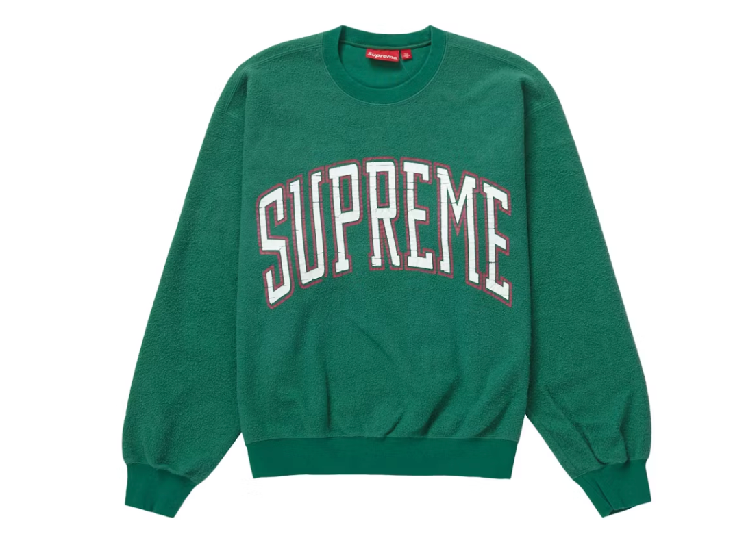 Supreme Inside Out Crewneck Light Pine