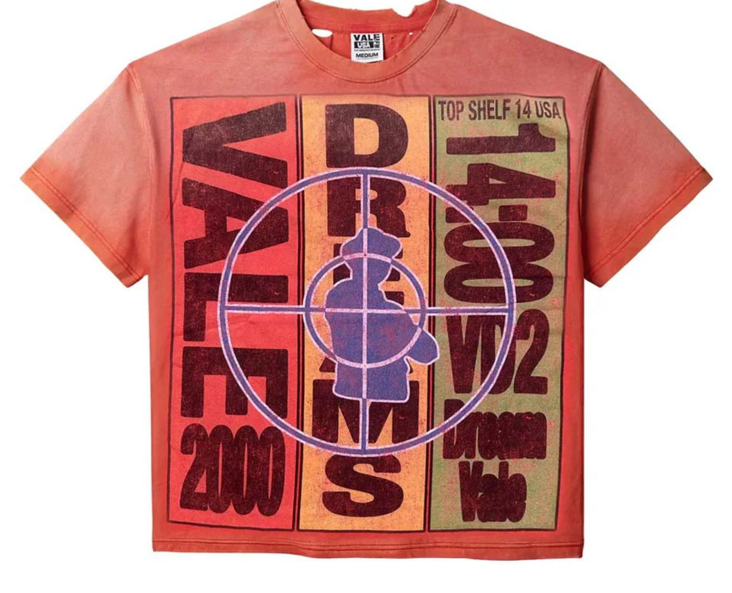 Vale Forever Shooting Range Tee Red