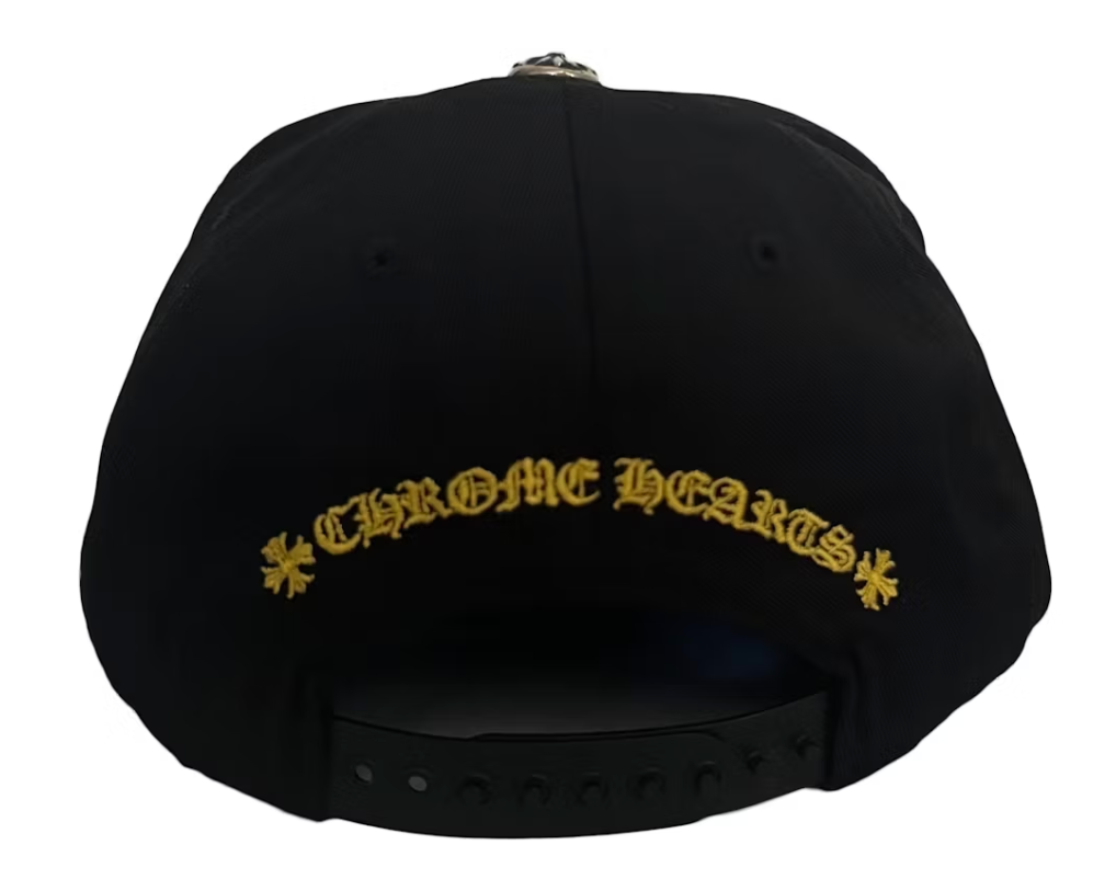 Chrome Hearts CH Baseball Cap Black Yellow