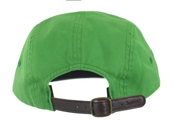 Supreme Washed Chino Twill Camp Cap (SS24) Green