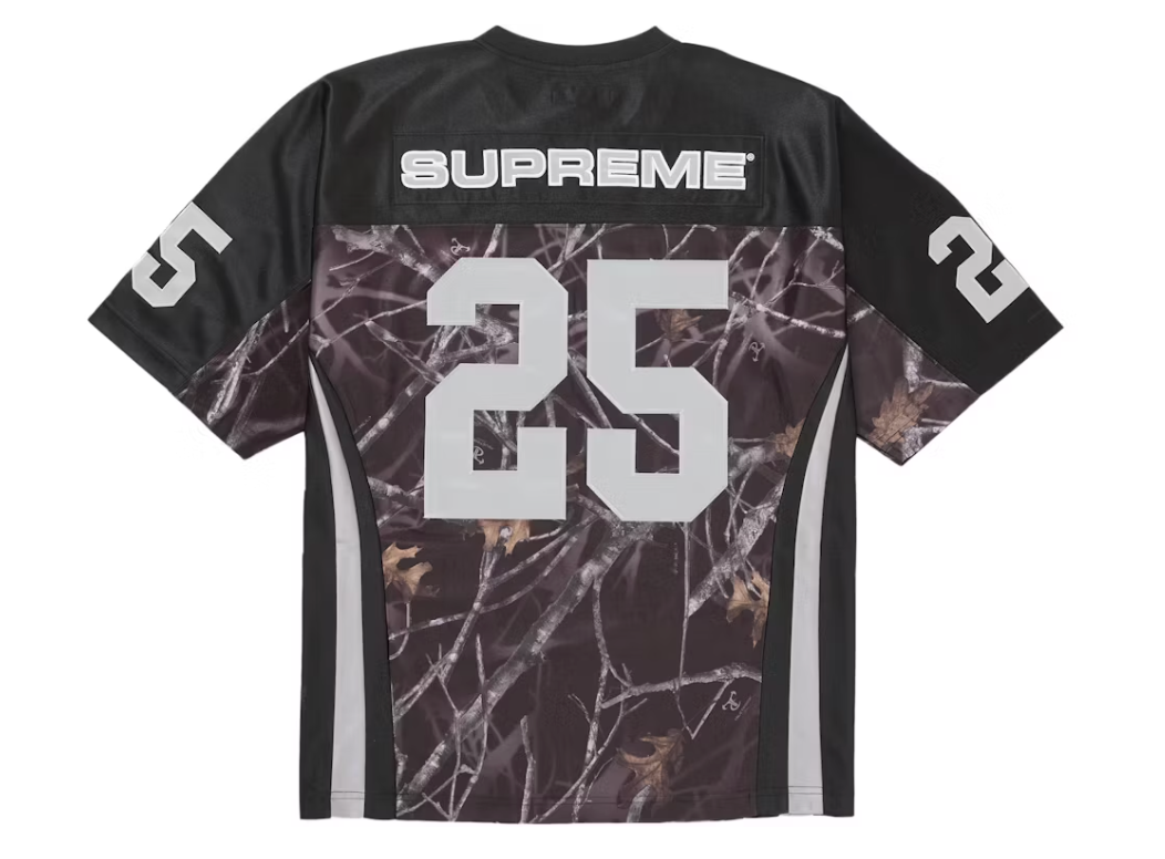 Supreme Breast Cancer Awareness Football Jersey Black