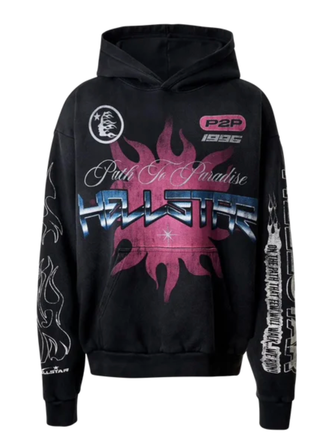 Hellstar Racer Hoodie Black
