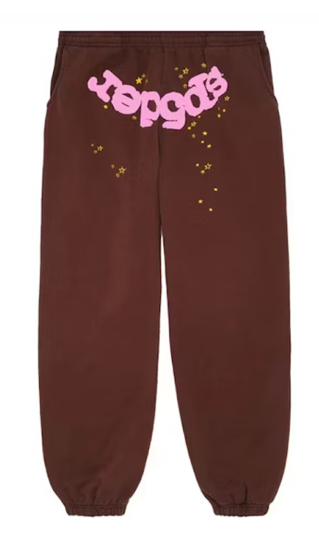 Sp5der Classic Sweatpant Brown