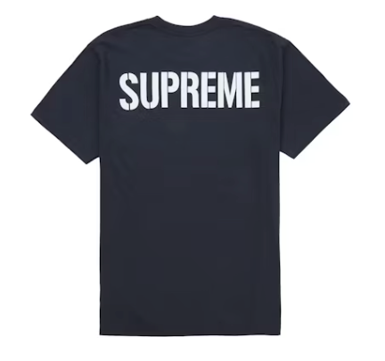 Supreme World Famous Tee Navy