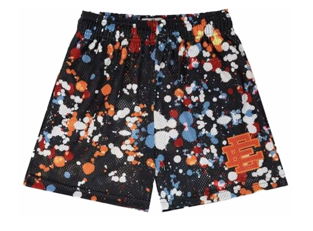 Eric Emanuel EE Basic/Core Short Black Splatter