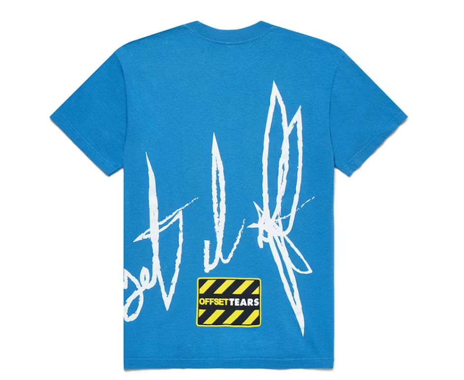 Denim Tears x Offset Set It Off #2 T-shirt Blue