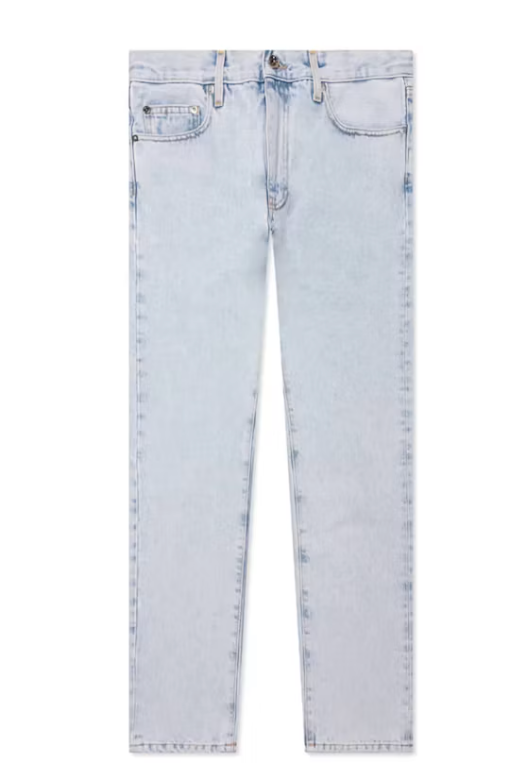 OFF-WHITE Diagtab Jeans Blue