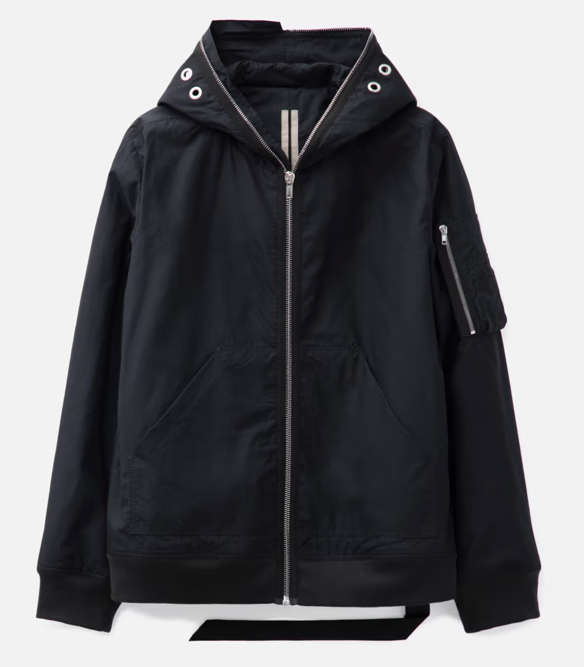Rick Owens Gimp Flight Bomber In Tencel Ripstop