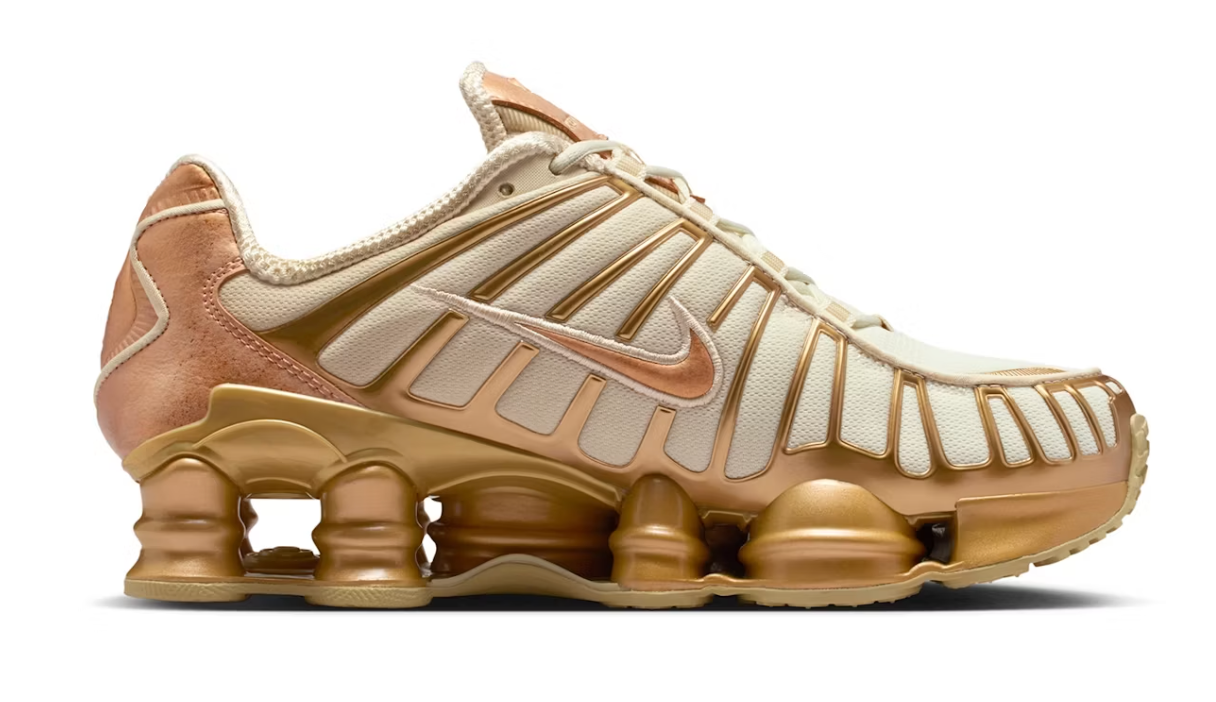 Nike Shox TL Coconut Milk Metallic Gold Copper (Women's)