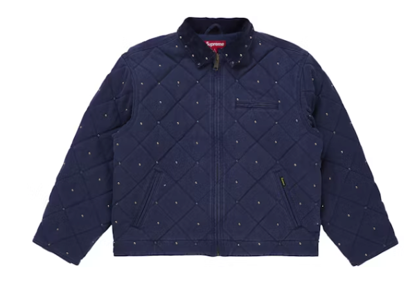 Supreme b.b. Simon Quilted Work Jacket Navy